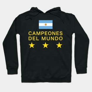 Argentina campeones del mundo 2022 world cup champions Hoodie